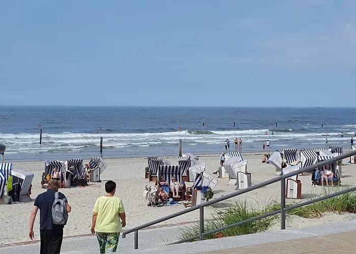 Zentrale In Der Liewald Mit Terrasse Und Glasfaseranschluss * Norderney